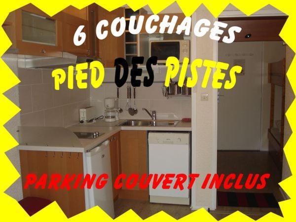 Appartement Au Pied Des Pistes La Mongie Luaran gambar